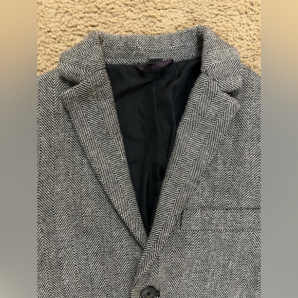 Old Navy Men’s Grey Top Coat - Picture 5 of 16